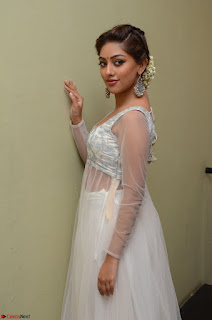 Anu Emmanuel in a Transparent White Choli Cream Ghagra Stunning Pics 050.JPG