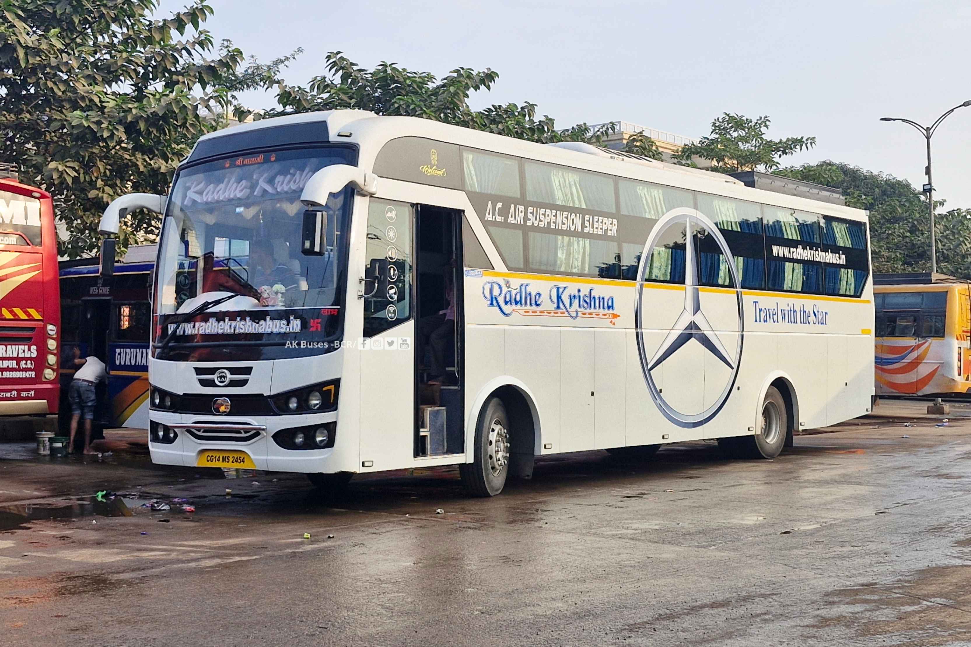 Radhe Krishna Travels New AC Sleeper Bus