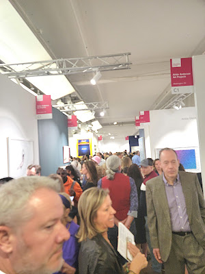 Preview Night of the 2023 Affordable Art Fair NYC