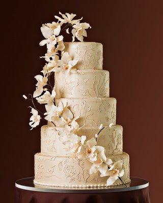 Beautiful Wedding Cake in America