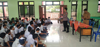 Cegah Kenakalan Remaja, Polres Tanjung Perak Blusukan ke Sekolah
