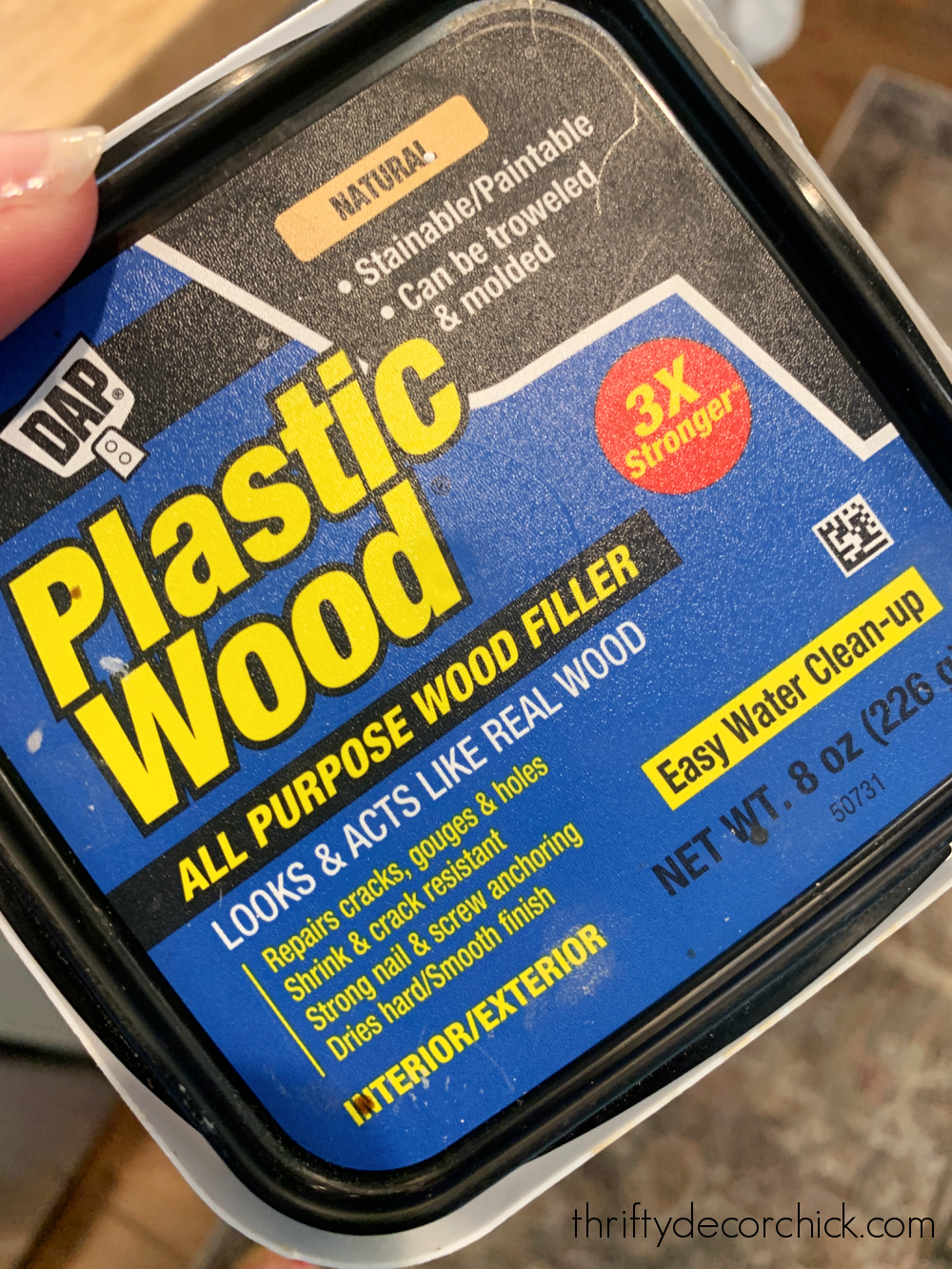 plastic wood filler