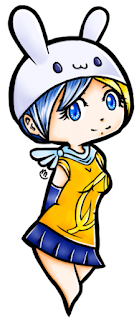 Artwork of one of my gaiaonline avis on my Miyuko Kirisawa account. Drawn in 2012.