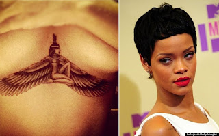 Rihanna New Tattoo 2012