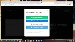 www.changelly.com step-by-step account sign-up