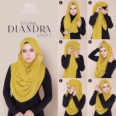 Tutorial Hijab Modern