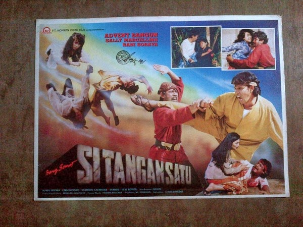 Poster Film Indonesia Jadul Si Tangan Satu Hobijadul Shop