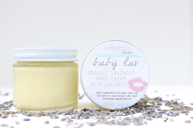 Baby Lav | Organic Lavender Baby Cream with Calendula || Sunkissed Dream :: All Natural + Organic Skin Care