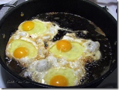 fried eggs
