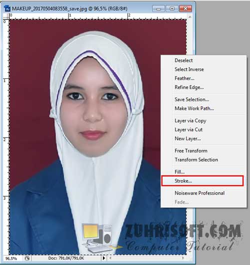 Cara membuat Action untuk cetak pas foto dengan Photoshop