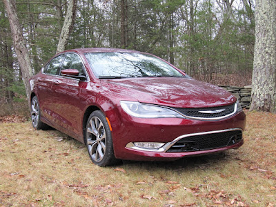 Chrysler 200 Sedan red color Hd Image