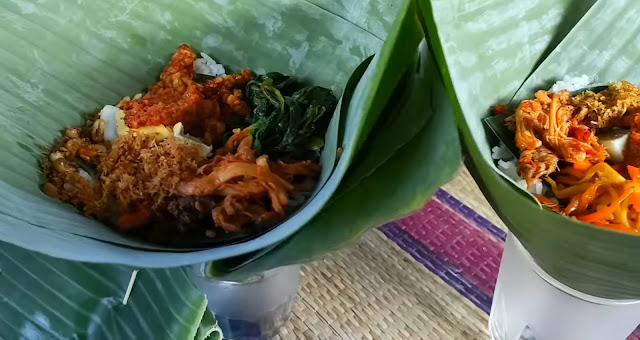 Foto Nasi Jinggo Bali, Hidangan Khas Bali yang Menggugah Selera