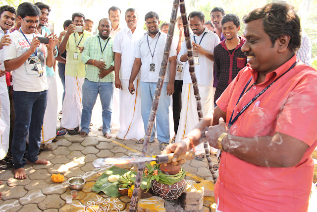 Pongal Celebration at VeeTechnologies Salem Office 2016 