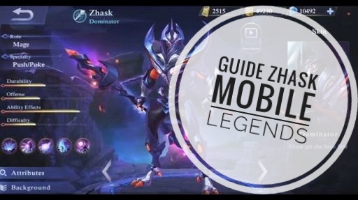 Guide Zhask Mobile legends