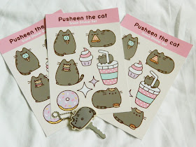 Pusheen Box, Pusheen, kawaii, Pusheen stickers, kawaii stationary, 