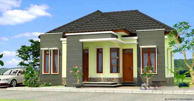 desain atap rumah minimalis 