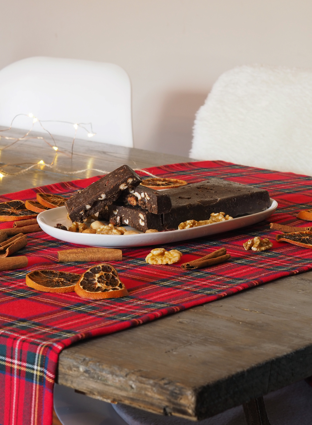 Turrón de chocolate casero sin azúcar2