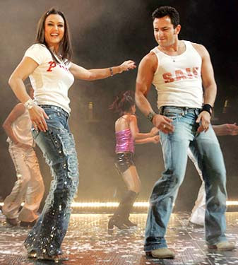 Preeti Zinta Saif Ali Khan.