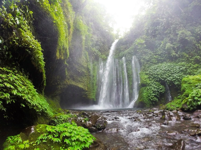 The Most Beautiful Waterfall in Indonesia That Presents Natural Coolness