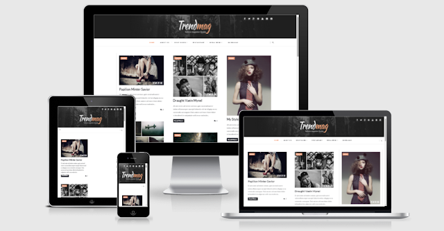 Trendmag Clean Responsive Blogger Template