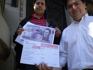 El Concejal Calderón y Mauro Vergara del Grupo Ciudadano Invasiva 