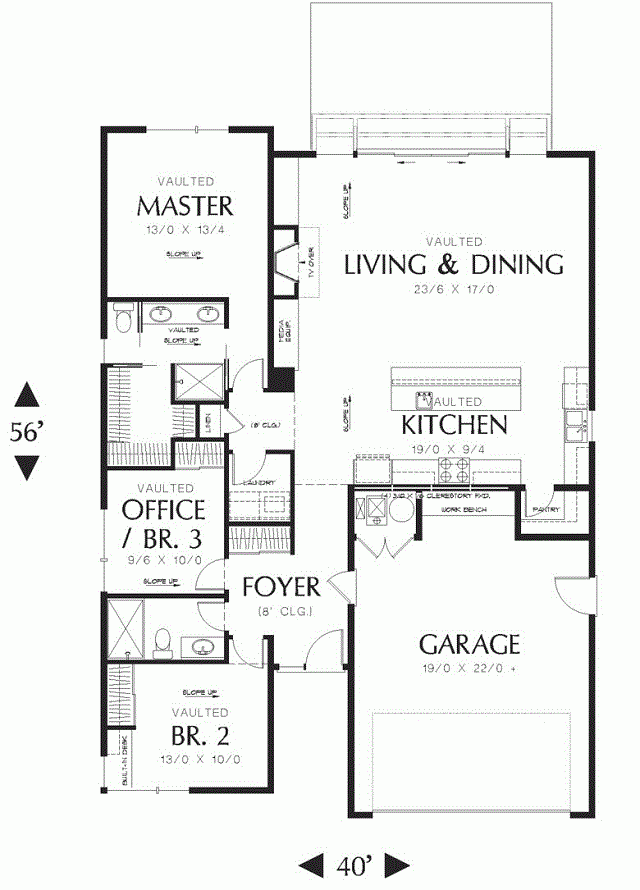 PLANO DE CASA DE 164 M2
