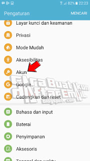 daftar akun samsung