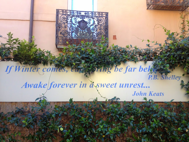 Keats Shelley House in Rome, Italy John Keats in Rome, John Keats w Rzymie, Romantic Poet, Keats in Italy