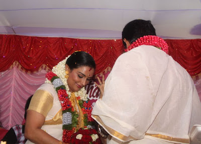 Actress Swetha Menon Marriage Original Photos No Watermarks, Swetha Menon wedding stills