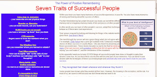  Seven traits of successful people