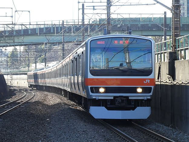 武蔵野線　南船橋行き4　E231系