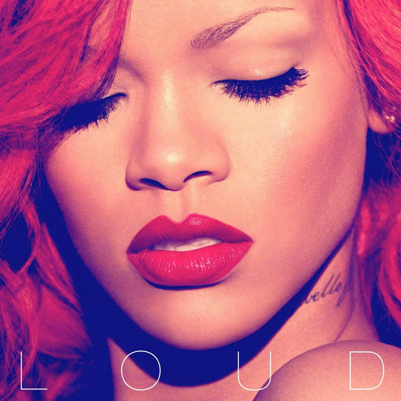 rihanna loud cd back cover. In fact, the album cover is