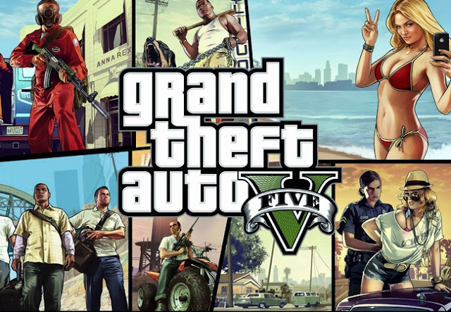 Exploring GTA 5 is style by YouTube user 'Ready Up Live'