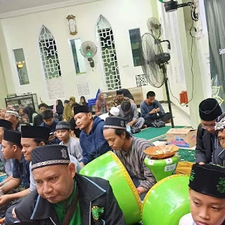 Peringatan Isra Mi'raj Nabi Muhammad SAW 1445 H di Masjid Baiturrahman Kelurahan Karang Anyar
