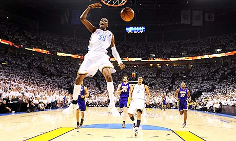 kevin durant dunking on. quot;BRANDquot; OF DURANT VS BOSH