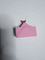 serpiente sorpresa origami