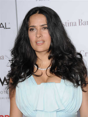 Salma hayek hair