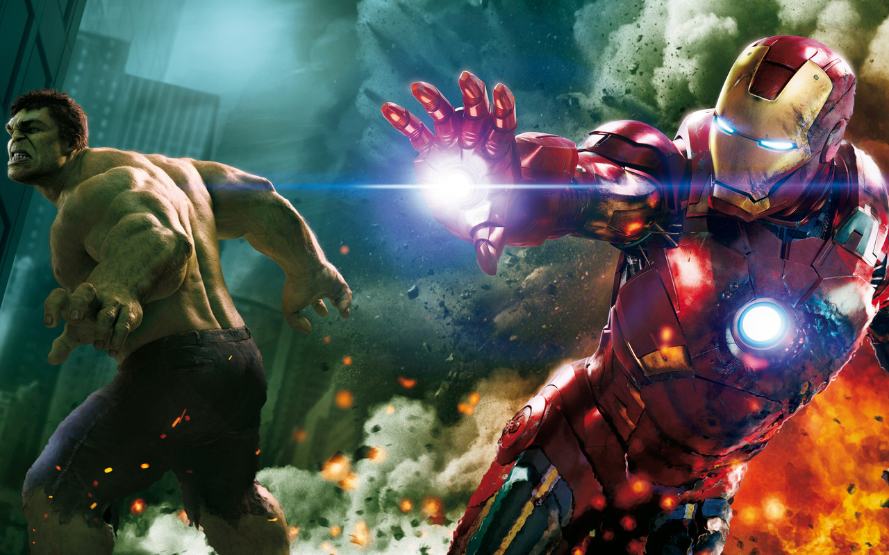 The Hulk and Iron Man HD Wallpaper  Download HD Wallpapers