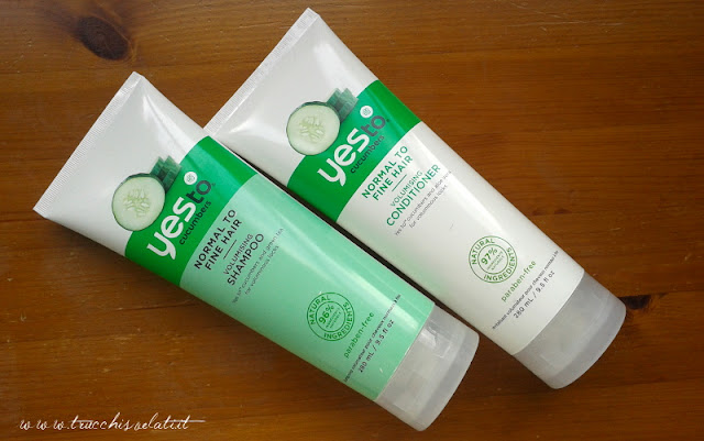 yes to cucumbers haircare