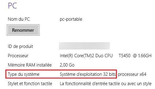 capture d'écran Windows 8