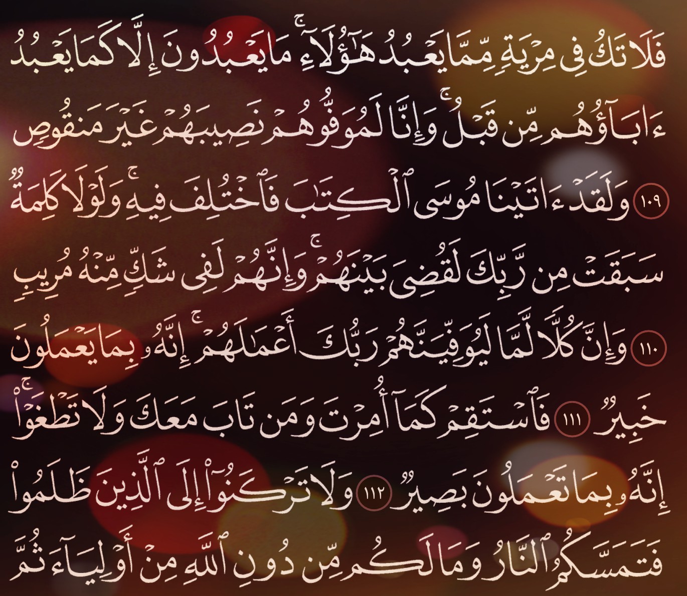 شرح وتفسير, سورة هود, Surah Hud, من الآية 103, إلى الاية 123,