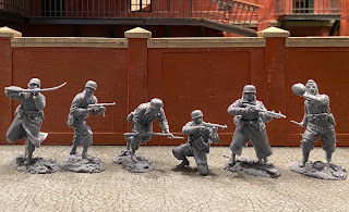 Plastic Platoon German Paratroopers - Battle for Leningrad, Winter 1941