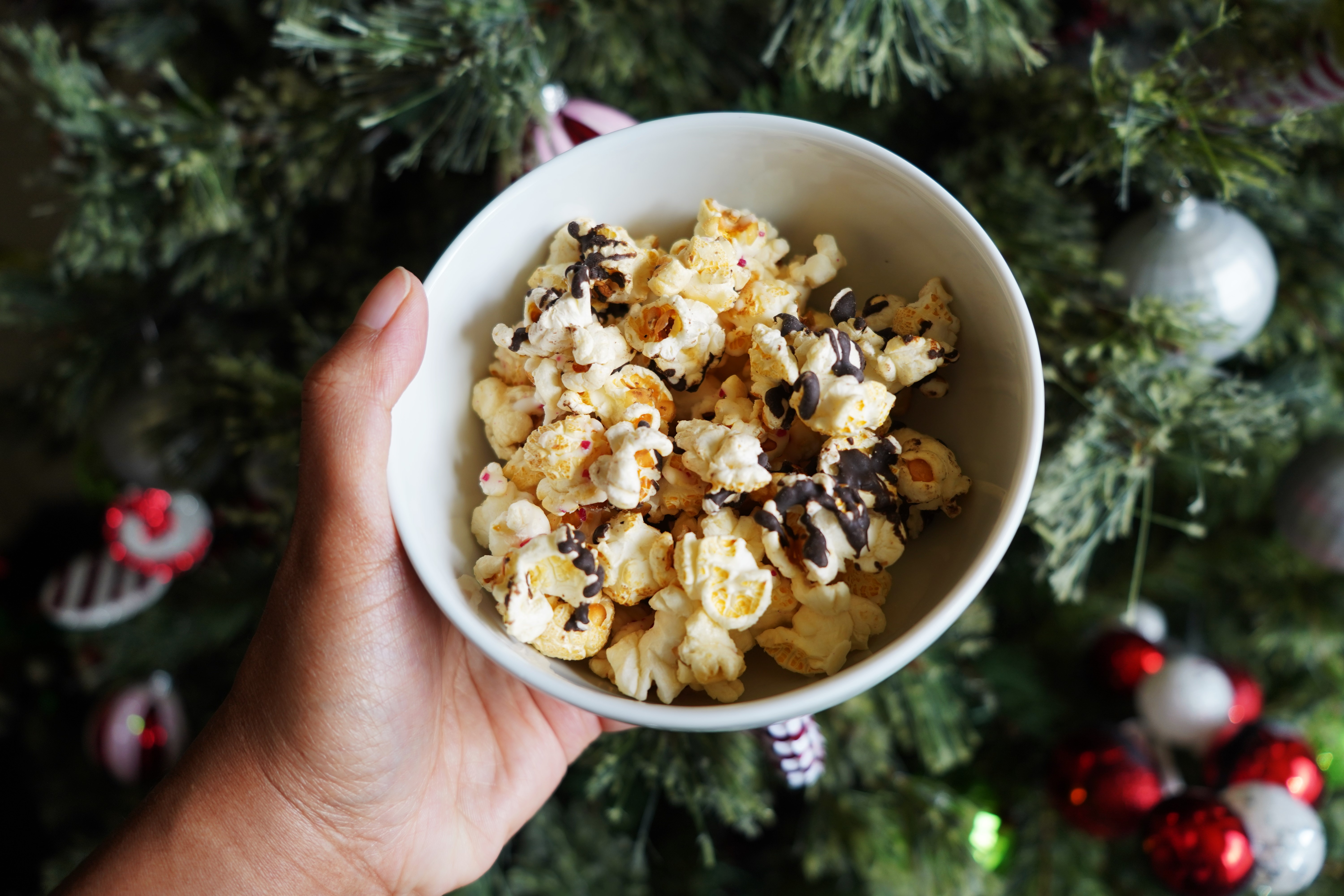 Angie's BOOMCHICKAPOP Seasonal Popcorn in a bowl