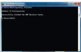 ipconfig/flushdns