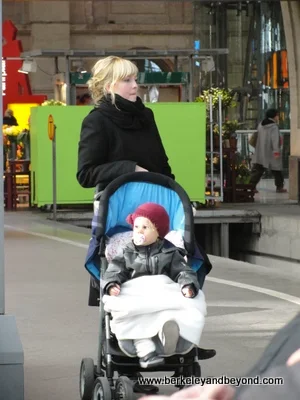 mom with baby in stroller