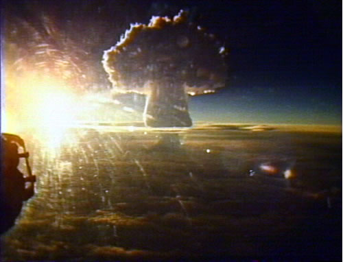 tsar bomba mushroom cloud Bom bom Pemusnah Peradaban Manusia