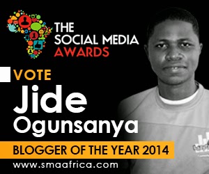 Vote Jide as Blogger of the year