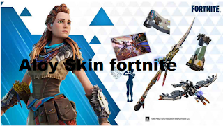 A new collaboration with Fornite, featuring the character "Aloy" from the video game Horizon Zero Dawn