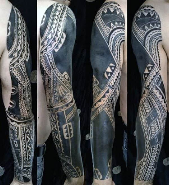40 fotos e modelos de tatuagens em tribal para os homens