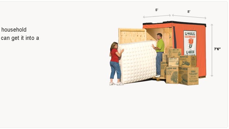 U-Haul - U Haul U Box Dimensions